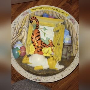 Vintage Disney Bouncing's What Tiggers Do Best Winnie the Pooh Decor